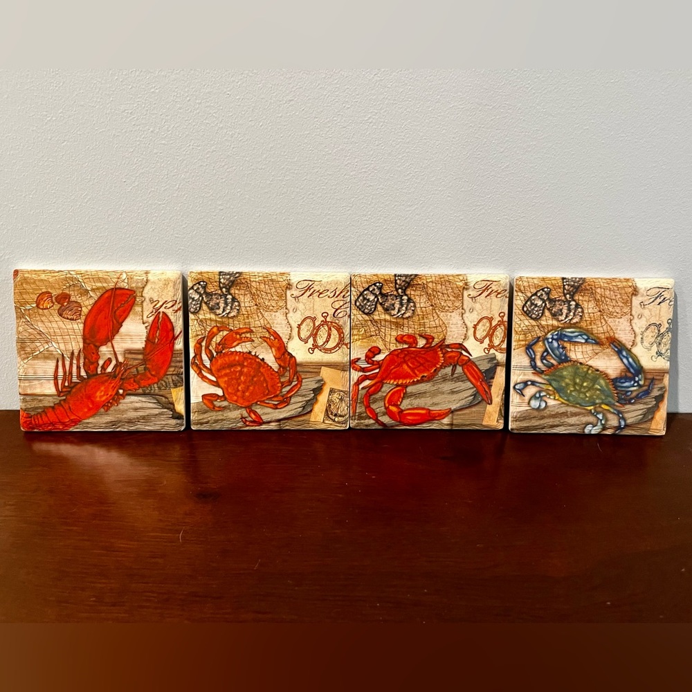 Coastal Coasters | Set of 4